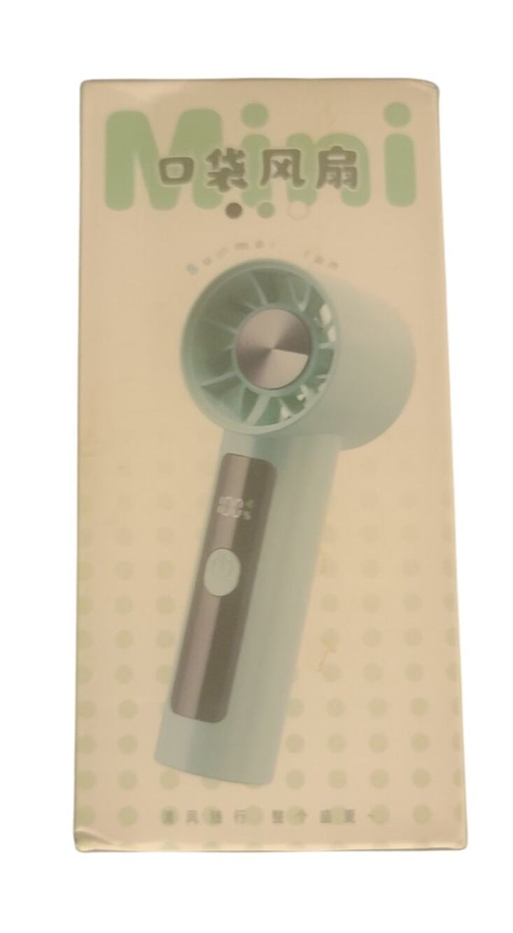 3.5W Green Black Mini Pocket Hand Handheld Travel Hot Summer Weather Fan YZ-Y23